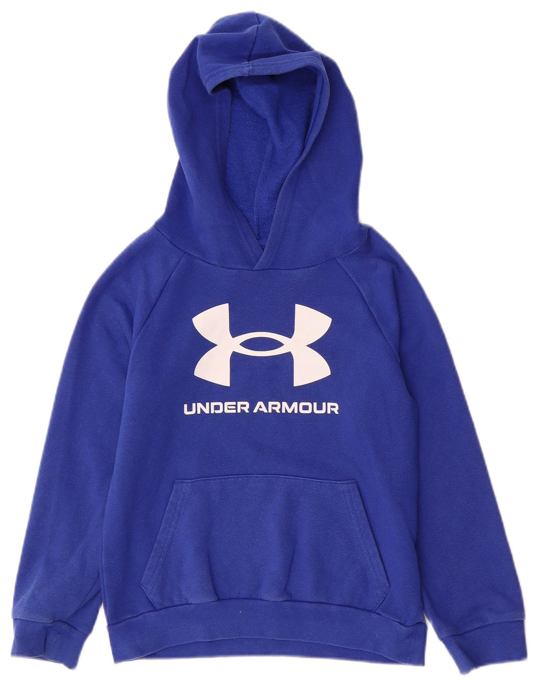 UNDER ARMOUR Pull à capuche graphique pour garçon 7-8 ans Petit Bleu Coton