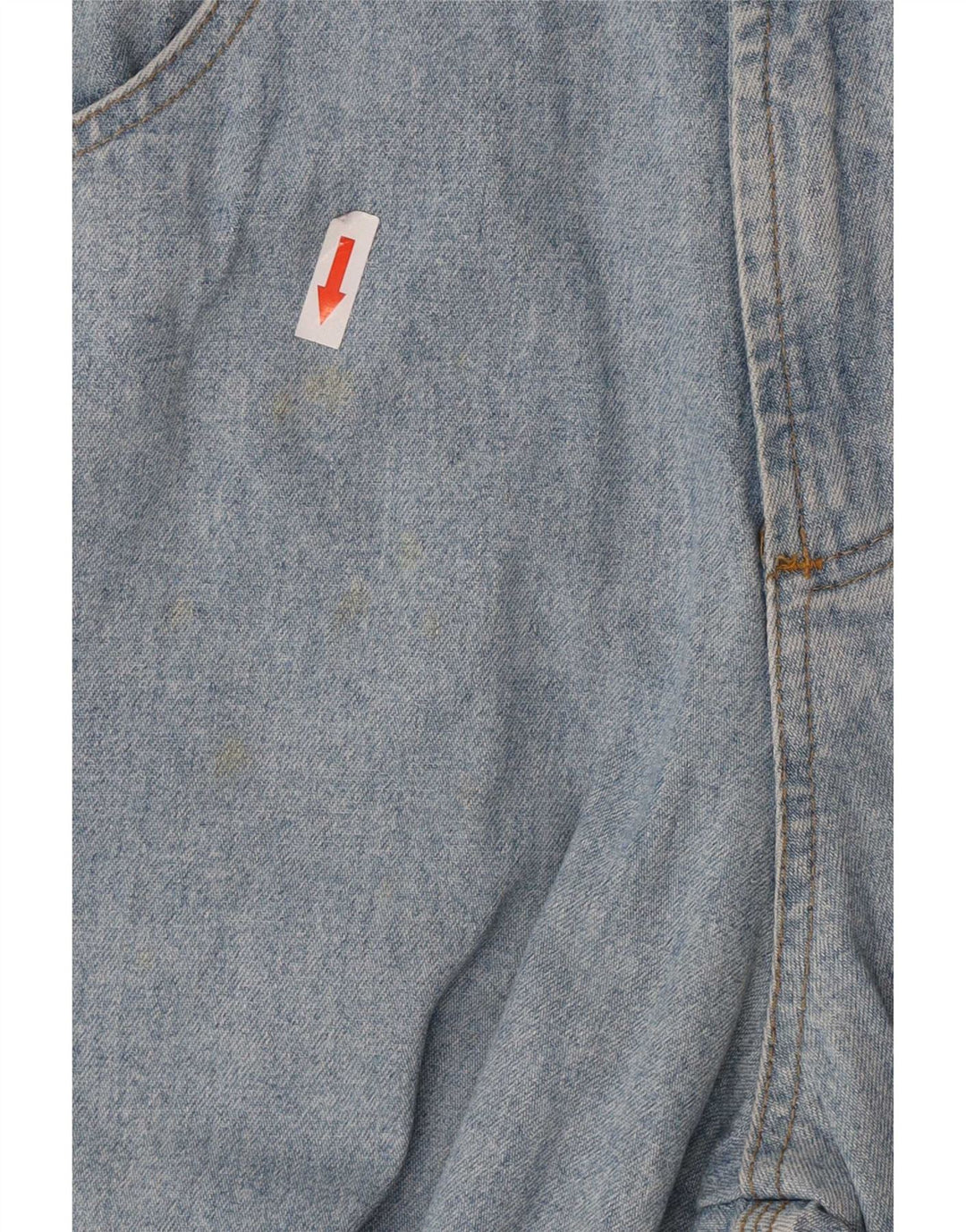 Casucci Salopette de charpentier pour femme IT 44 Medium W32 L27 Bleu Coton