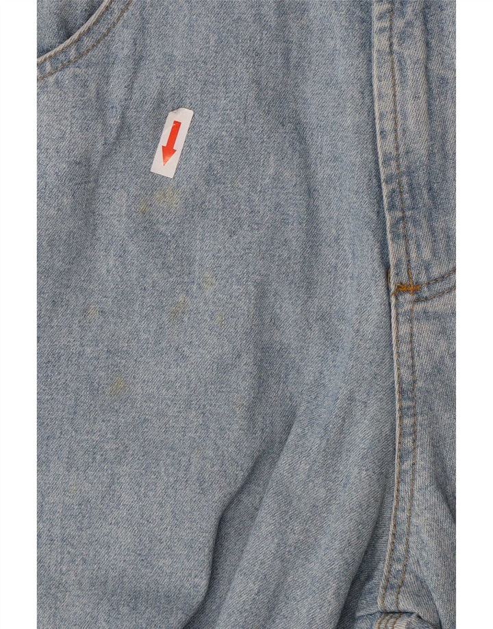 Casucci Salopette de charpentier pour femme IT 44 Medium W32 L27 Bleu Coton
