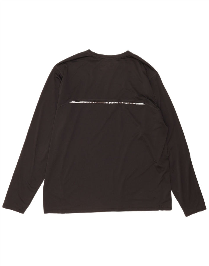 New Balance Haut Homme Manches Longues XL Noir Polyester