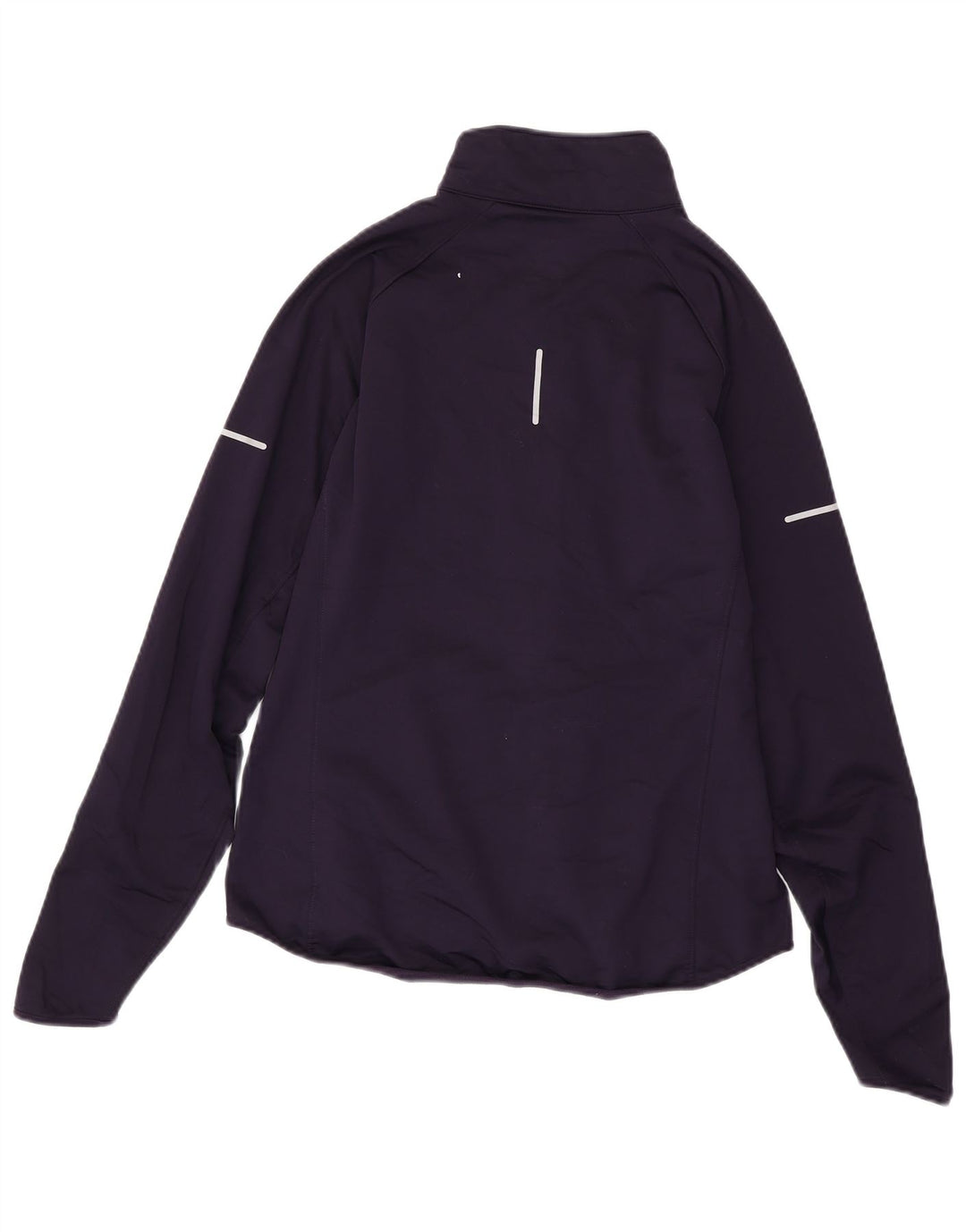 NIKE Veste de survêtement Dri Fit pour femme UK 14 Large Violet Polyester