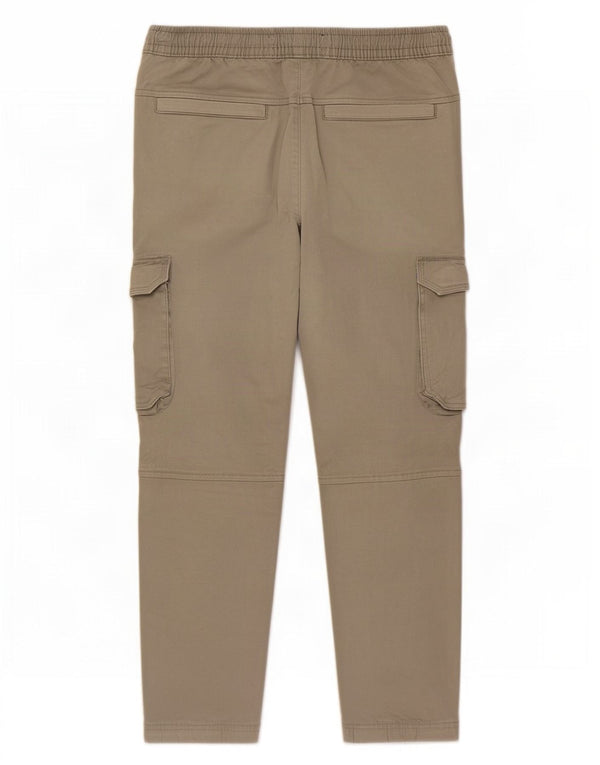 Zara Pantalon Cargo Joggers Homme Moyen W31 L26 Kaki