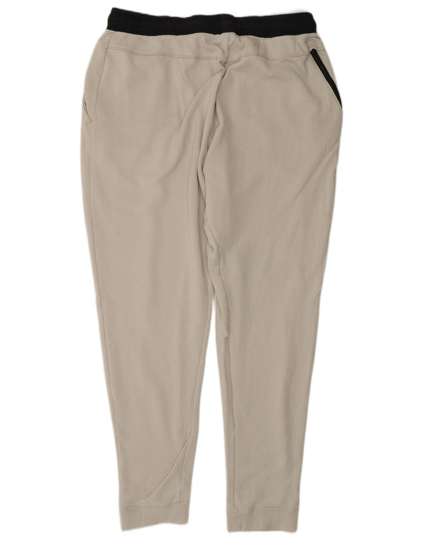 Nike Pantalon de survêtement pour homme XL en coton color block Blanc