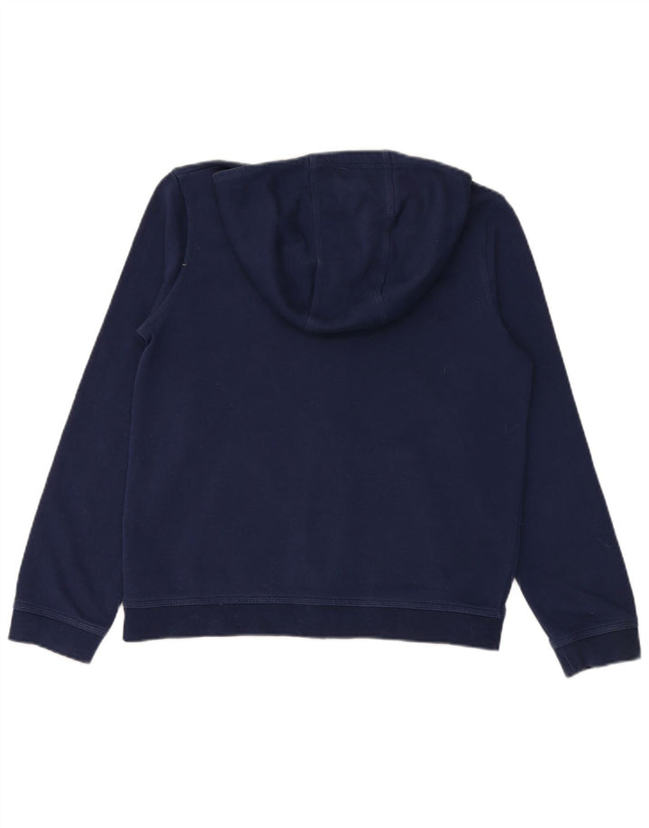 NIKE Pull à capuche zippé fille 15-16 ans XL Bleu marine Coton