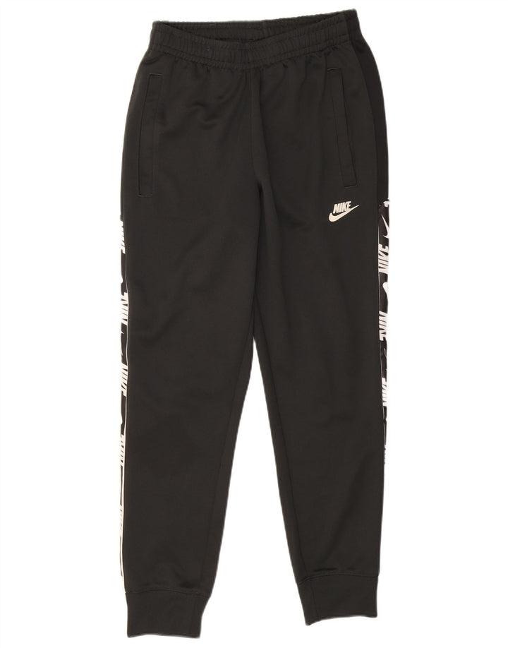 Nike Pantalon de survêtement graphique pour homme XS Noir Polyester