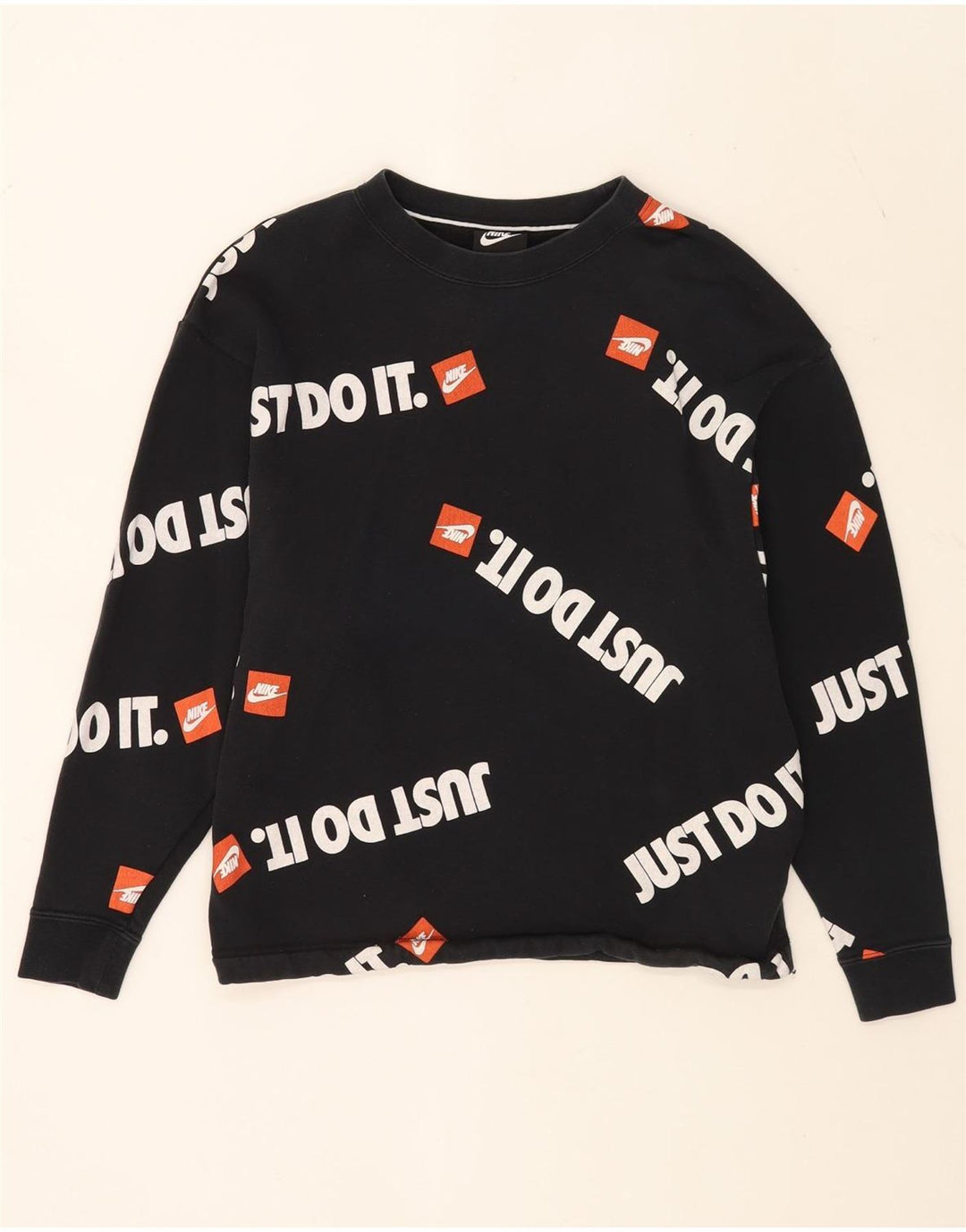 Nike Sweat à capuche graphique pour homme Petit coton noir