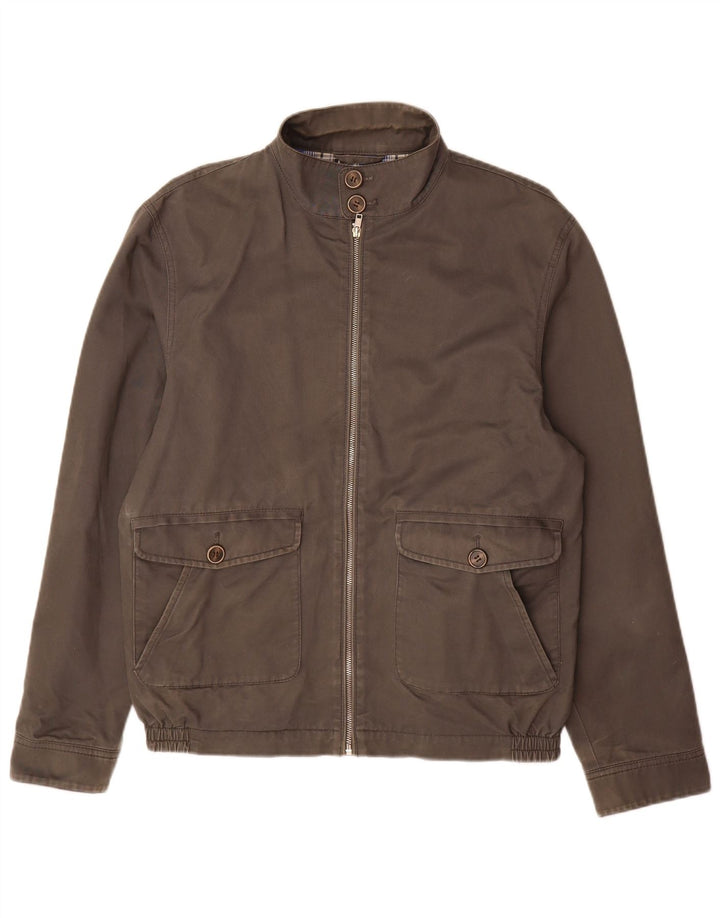 Marks & Spencer Veste Bomber Blue Harbour pour Homme UK 38 Gris Moyen