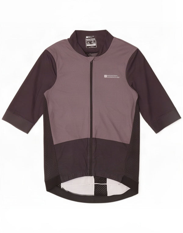 Mountain Warehouse Veste de survêtement pour homme Gris moyen Colourblock