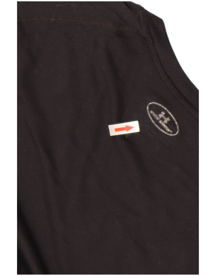 Under Armour T-Shirt Femme UK 18 XL Noir Polyester