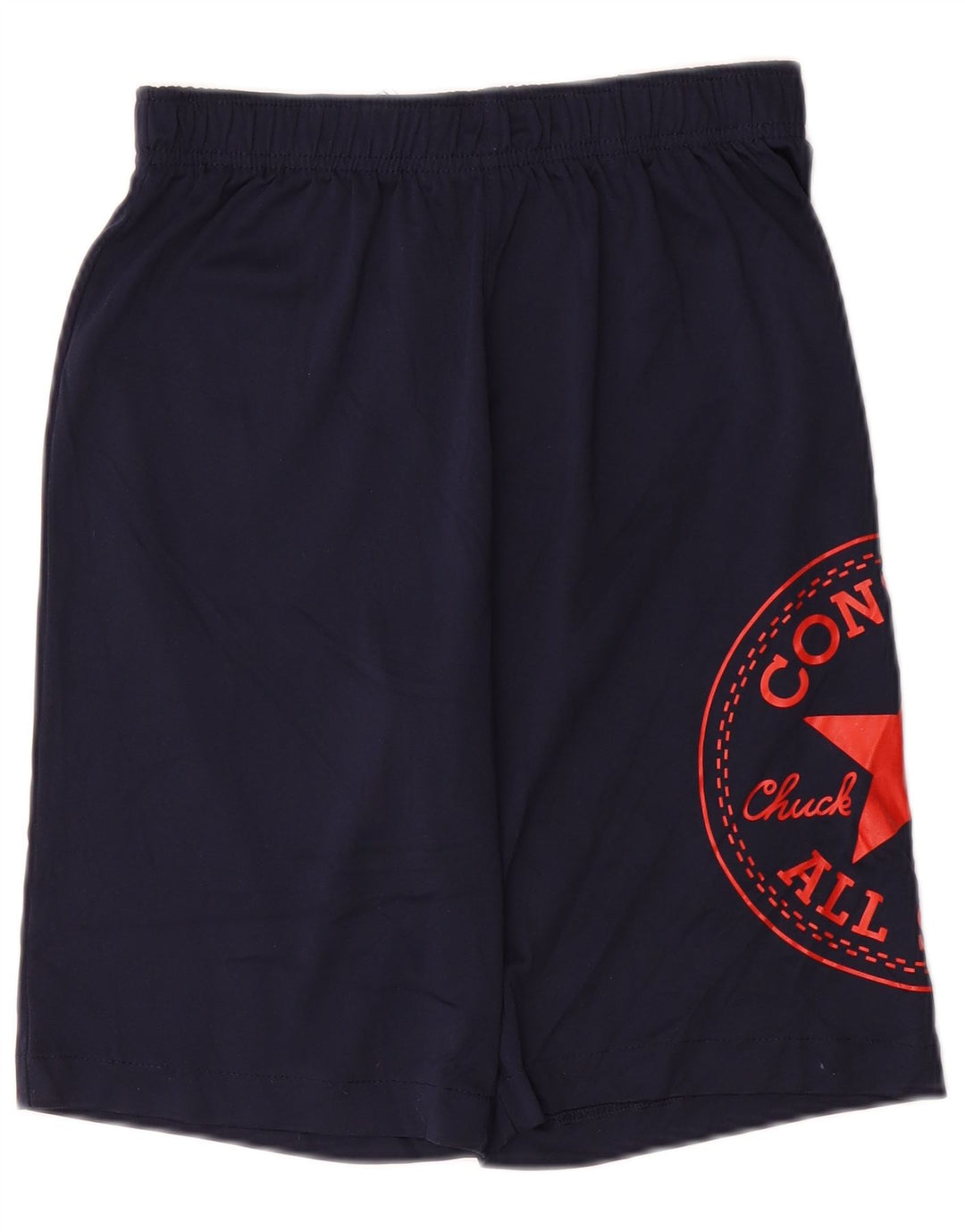 CONVERSE Short de sport graphique pour garçon 13-14 ans XL Bleu marine Polyester