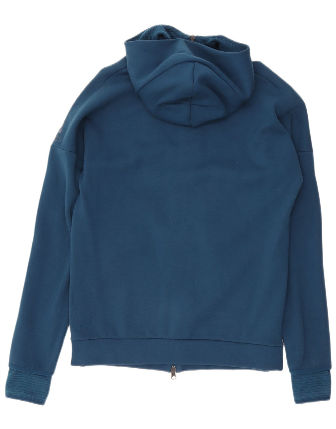 ADIDAS Pull à capuche zippé pour homme Bleu marine moyen