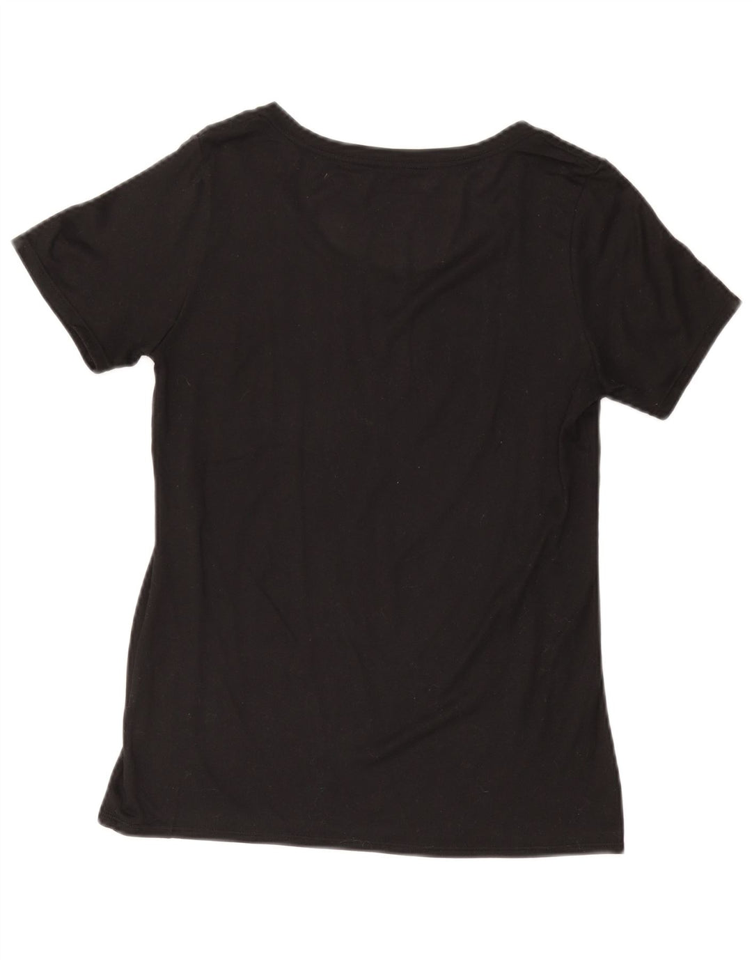 NIKE T-shirt Dri Fit pour femme UK 10 Petit Noir