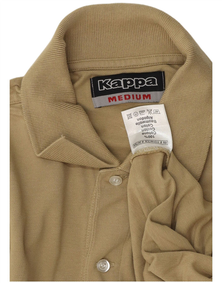 Kappa Polo Homme Kaki Moyen Coton