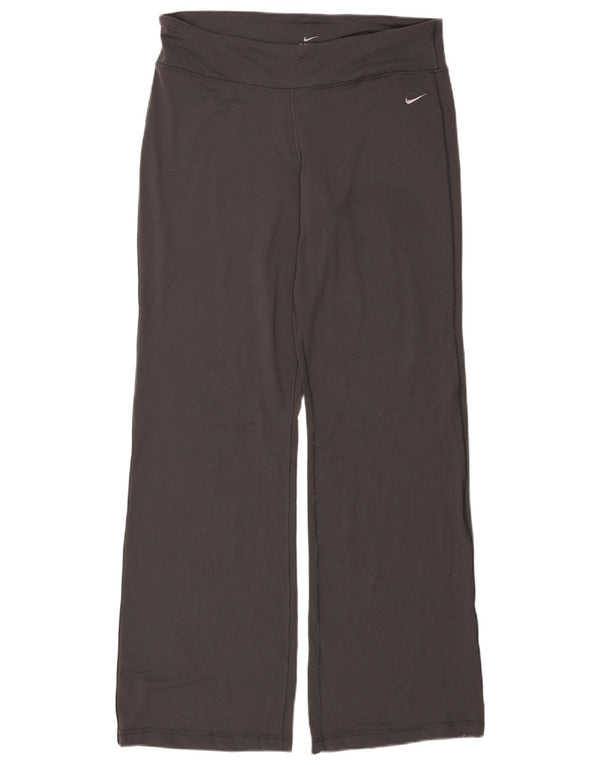 NIKE Pantalon de survêtement coupe ample pour femme UK 14 Large Gris Nylon