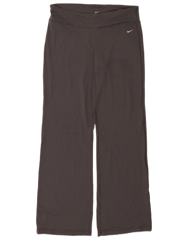 NIKE Pantalon de survêtement coupe ample pour femme UK 14 Large Gris Nylon