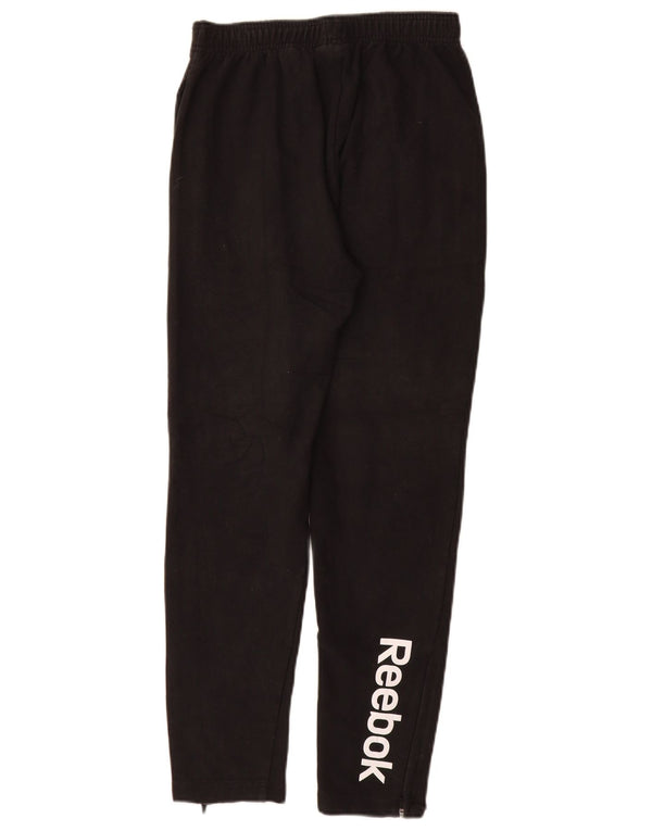 Reebok Pantalon de survêtement graphique garçon 14-15 ans XL Noir Polyester