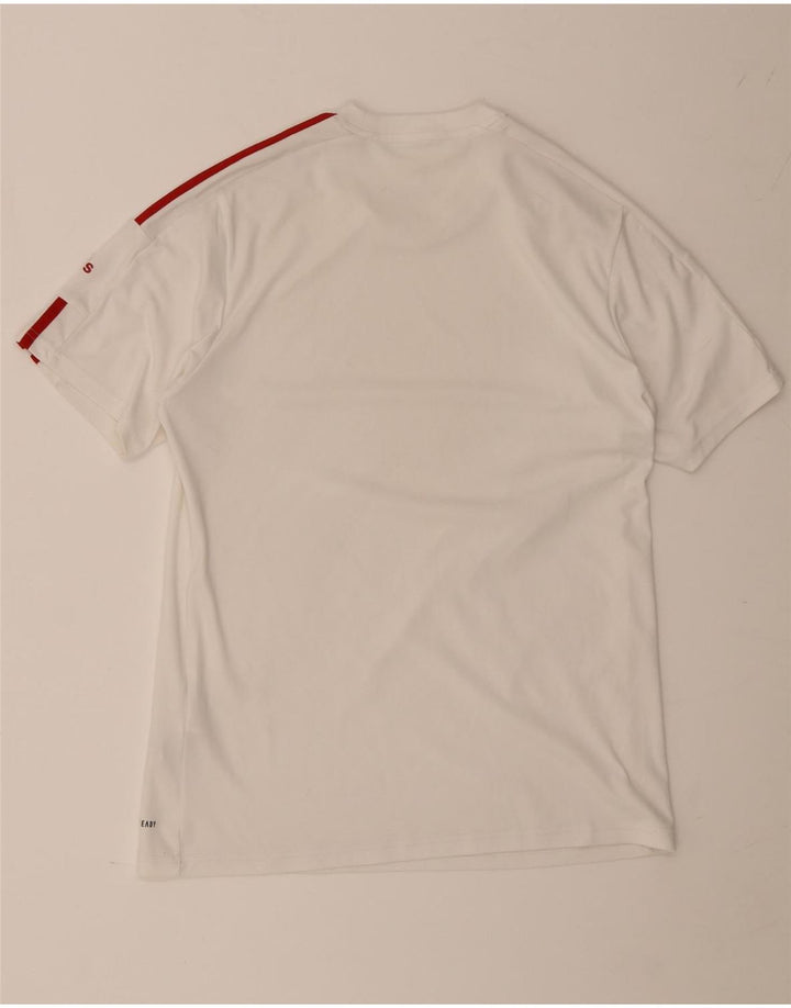 Adidas Hommes Aeroready T-Shirt Haut Moyen Blanc Polyester