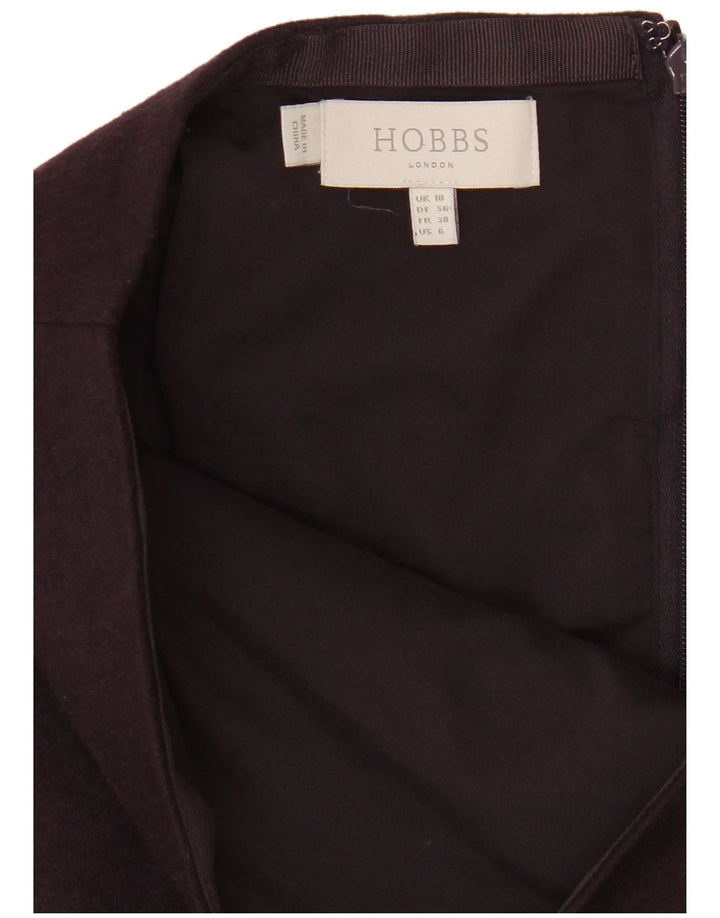 Hobbs Jupe crayon femme UK 10 Small W28 Violet Polyester