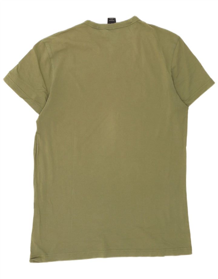 G-Star Homme Graphic T-Shirt Top Large Kaki Coton