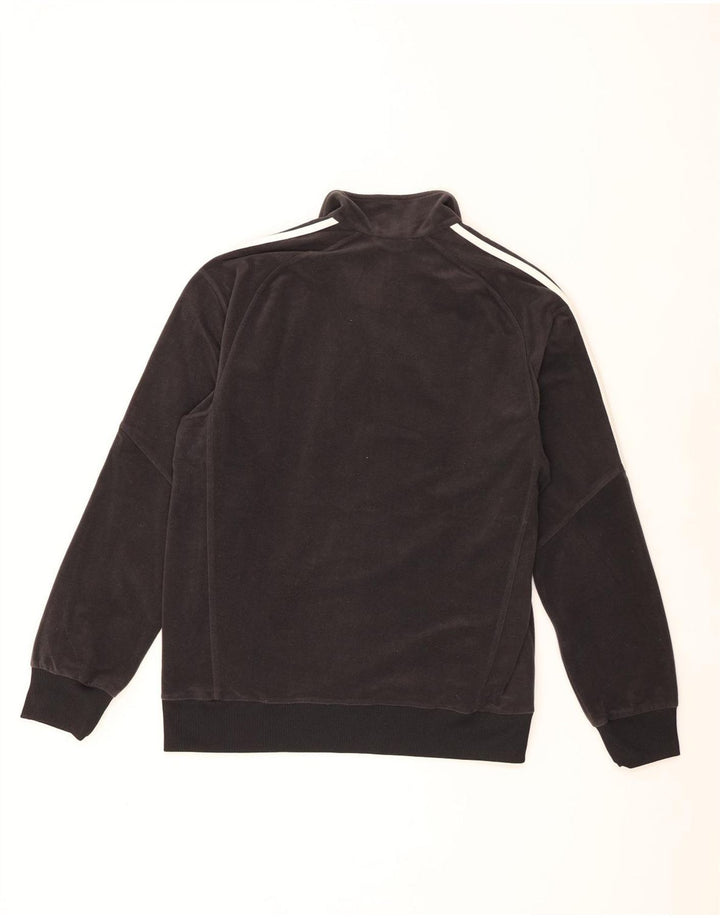 Adidas Veste polaire pour homme UK 38 Medium Noir Polyester