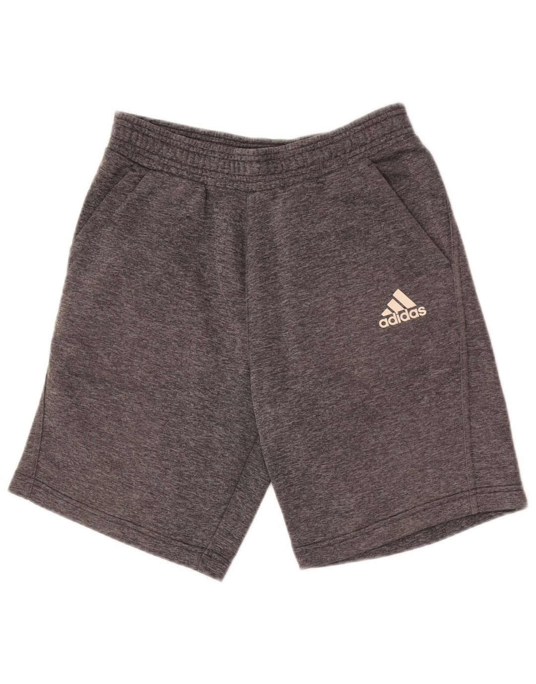 Adidas Garçon Climalite Sport Short 13-14 ans Gris Polyester
