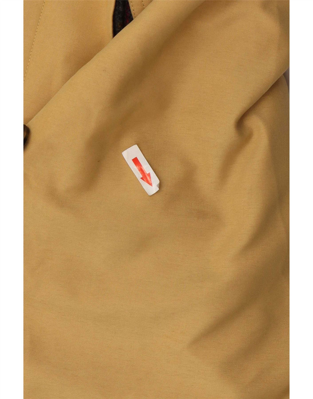 Henry White Manteau pour femme UK 44 Polyester à carreaux jaune moyen
