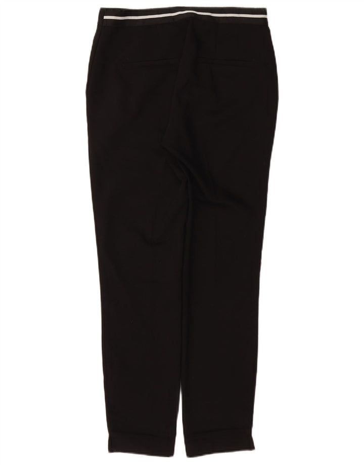 Pantalon Chino Slim Femme Zara Petit W26 L26 Noir