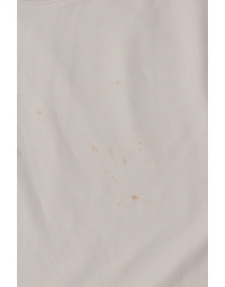 Nike Hommes Dri Fit Slim T-Shirt Haut Blanc Moyen Polyester
