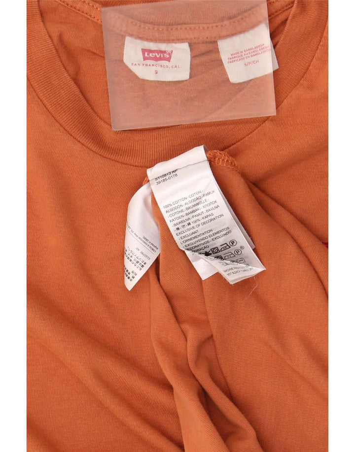 Levi's T-Shirt Haut Petit Homme Orange Coton