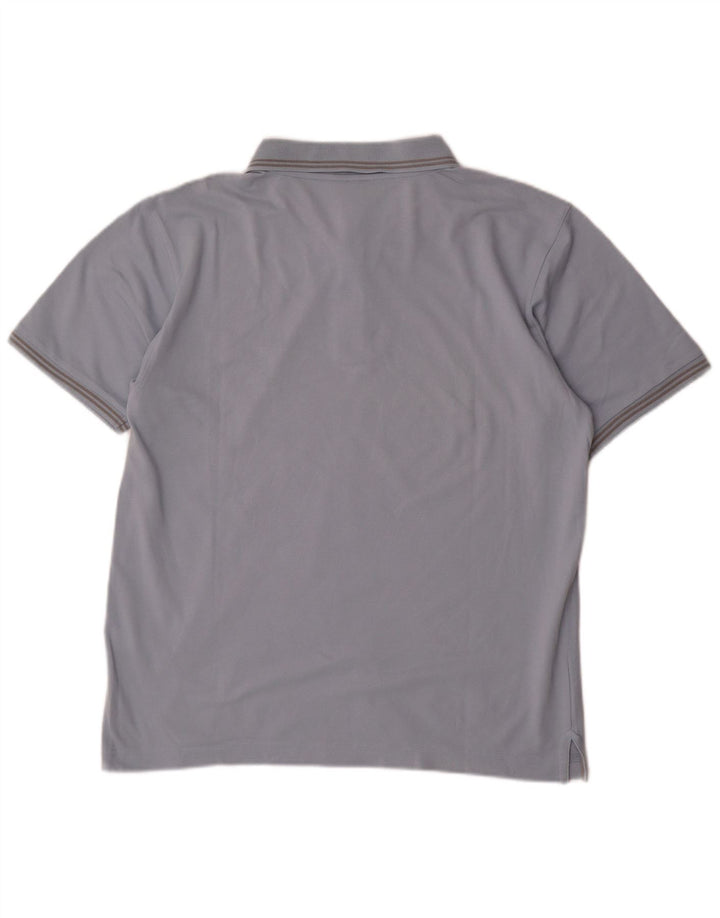Champion Polo Homme Bleu Moyen Coton