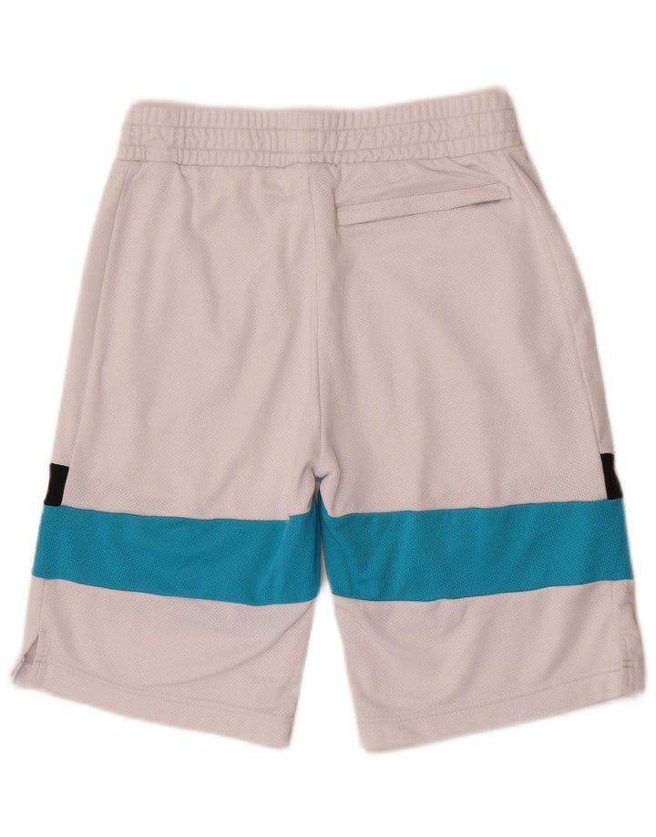 Kappa Short de Sport Homme Petit Blanc Colorblock