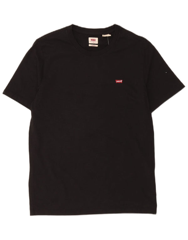 Levi's T-Shirt Coupe Standard Homme Petit Noir Coton