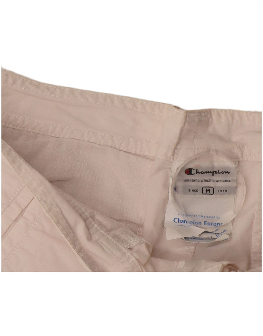 CHAMPION Short décontracté pour femme Medium W30 en coton blanc cassé