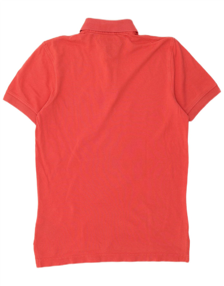 Tommy Hilfiger Polo Homme Petit Rouge Coton