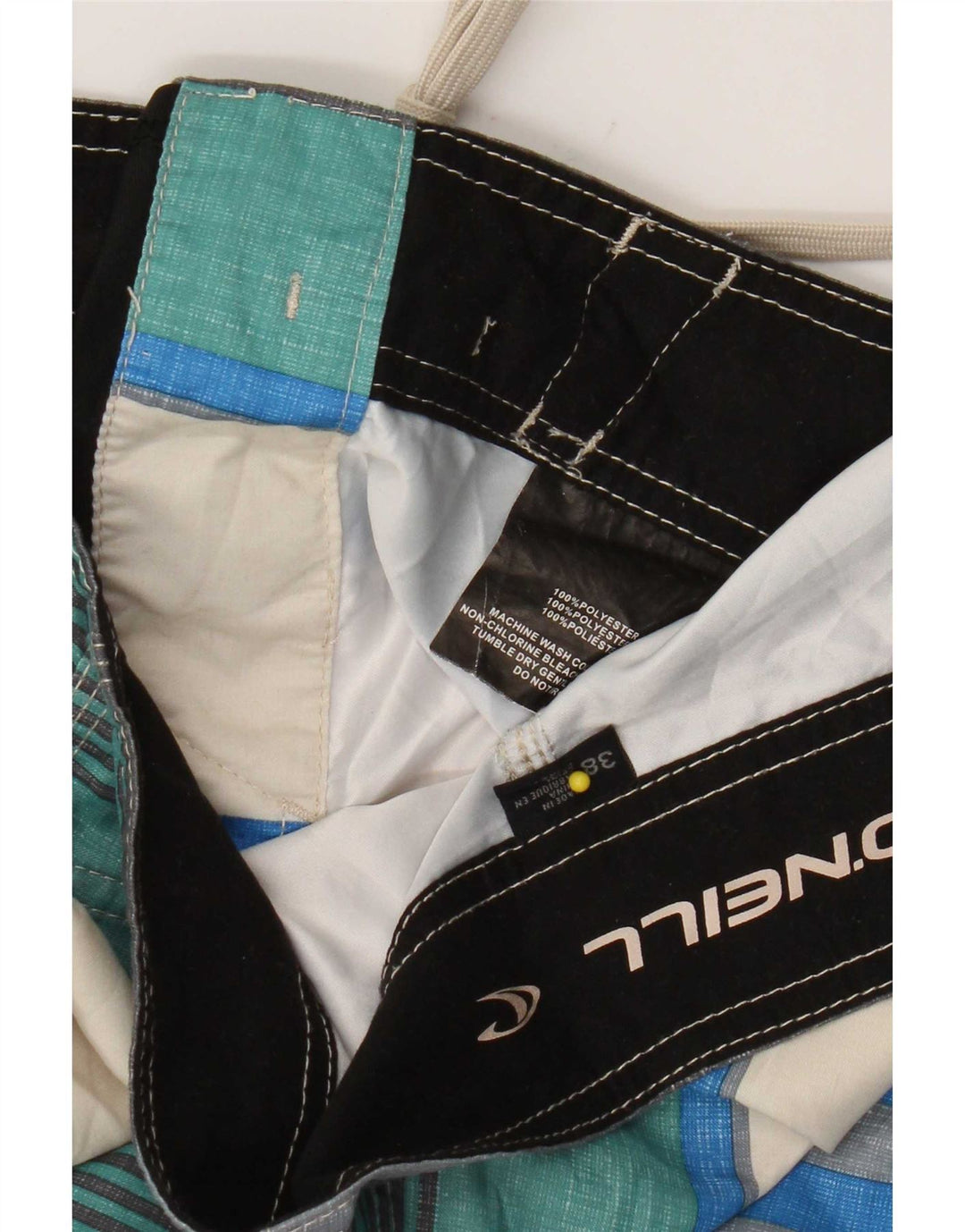 O'Neill Short de Bain Homme XL Polyester Rayé Multicolore