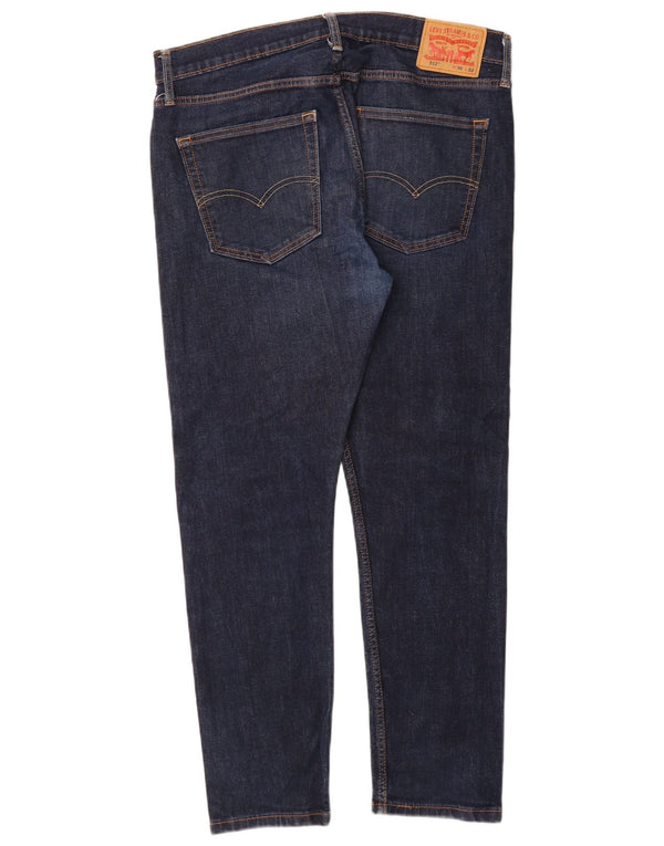 Levi's Jean 512 Slim Tapered Homme Bleu Marine Coton W36 L32