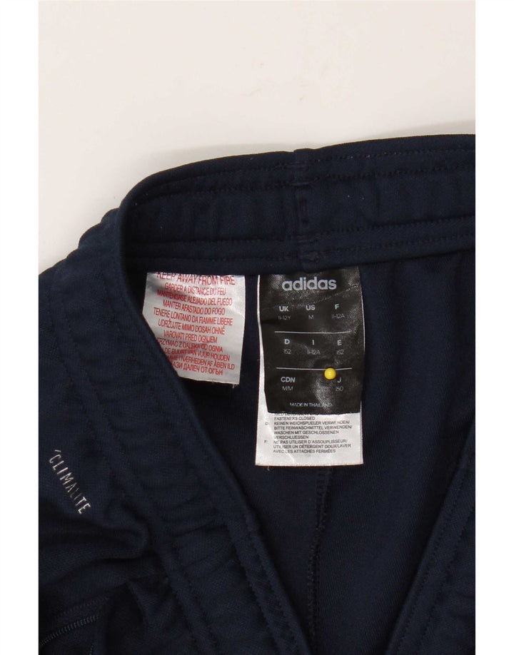 Pantalon de survêtement Adidas Garçon Climalite 11-12 ans Bleu Marine Polyester