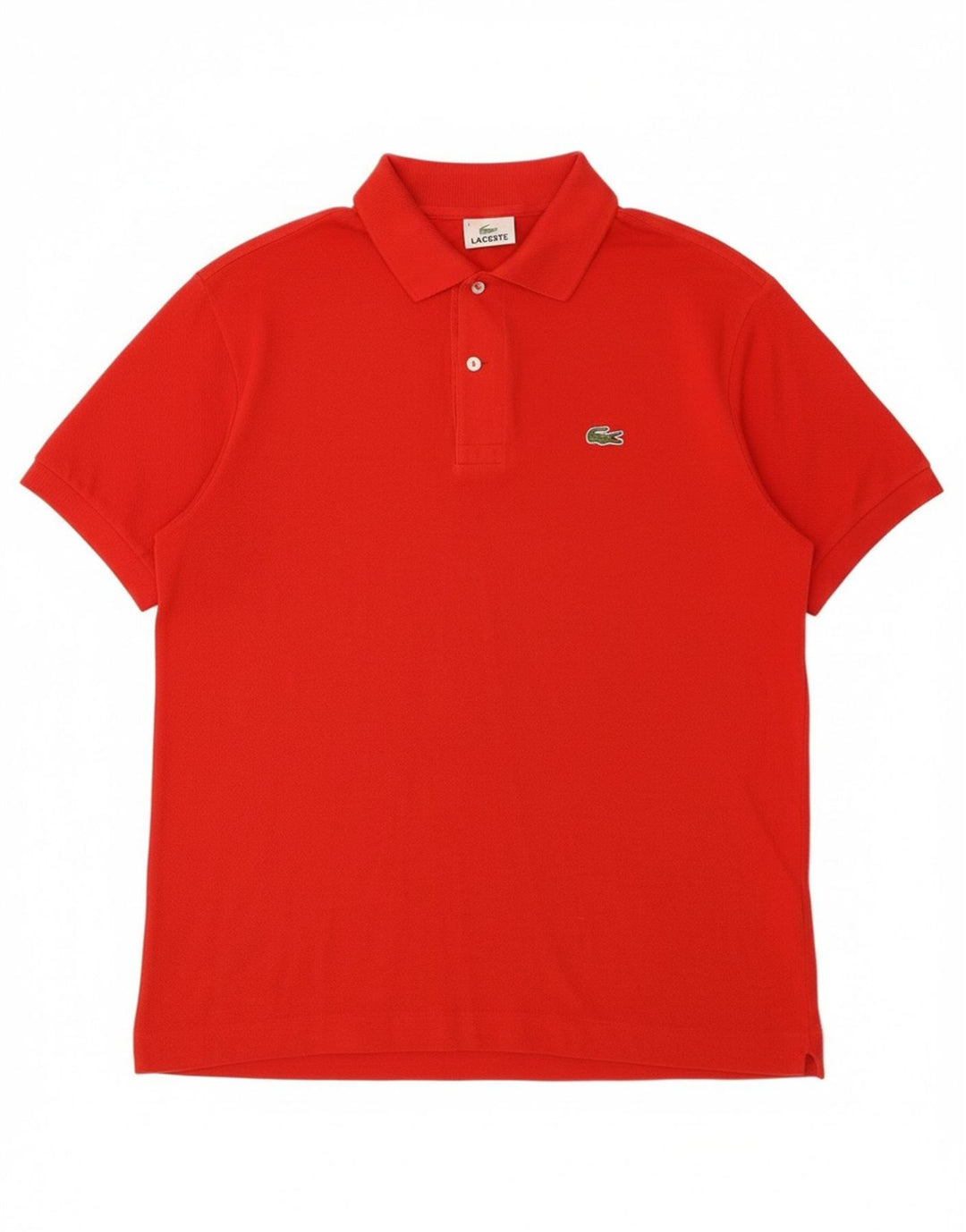 Lacoste Polo Homme Taille 4 Coton Rouge Moyen