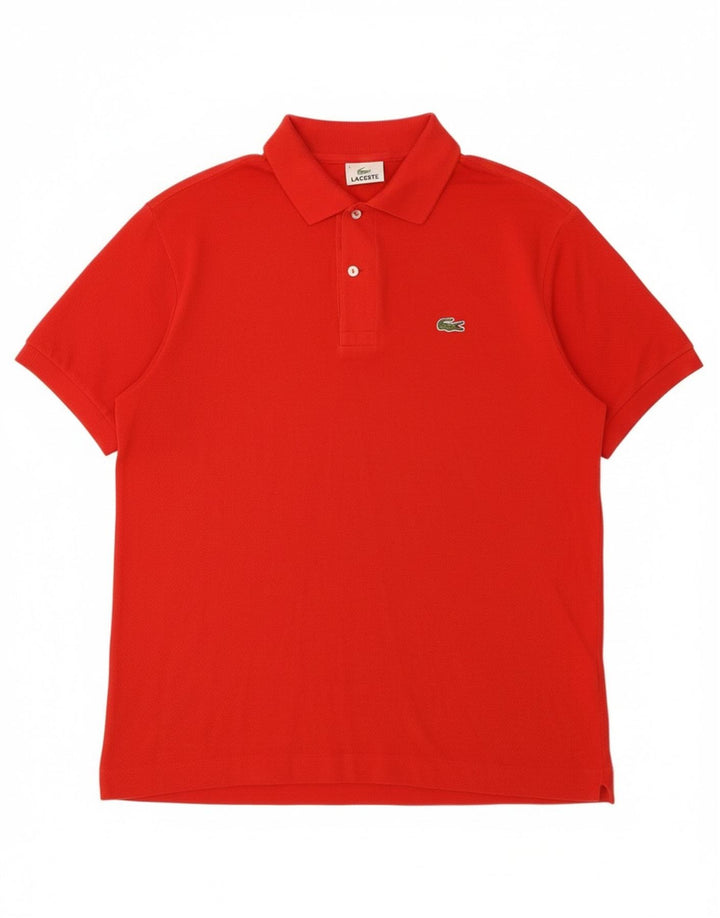 Lacoste Polo Homme Taille 4 Coton Rouge Moyen