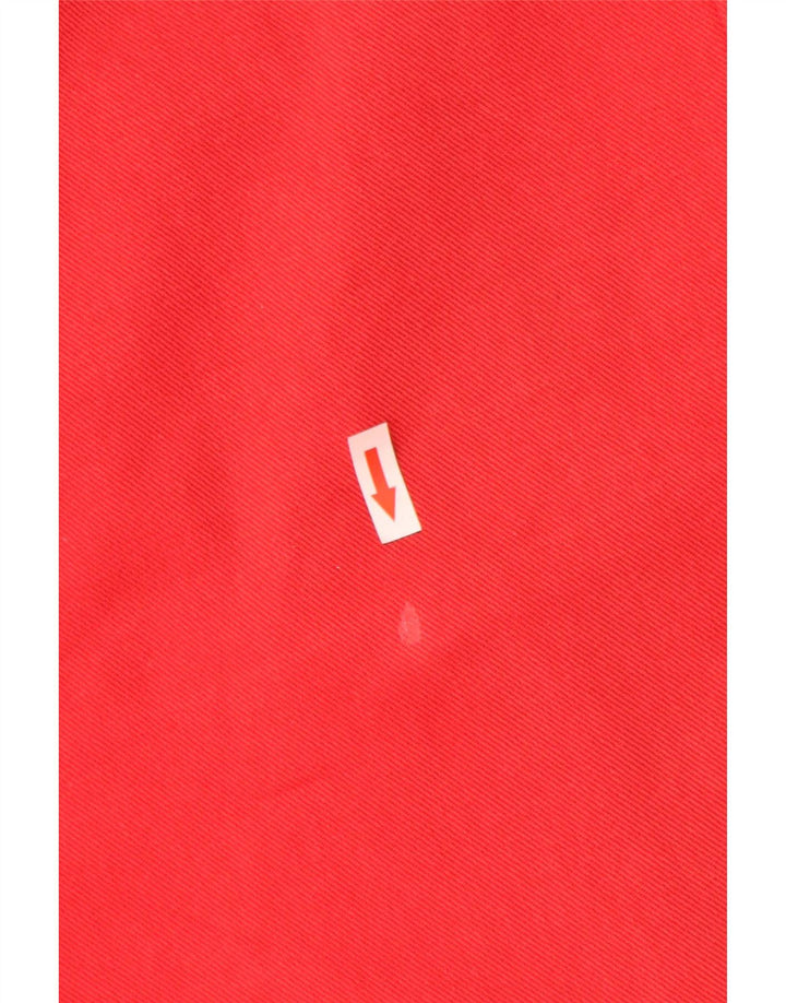 Jean droit homme vintage W36 L31 coton rouge