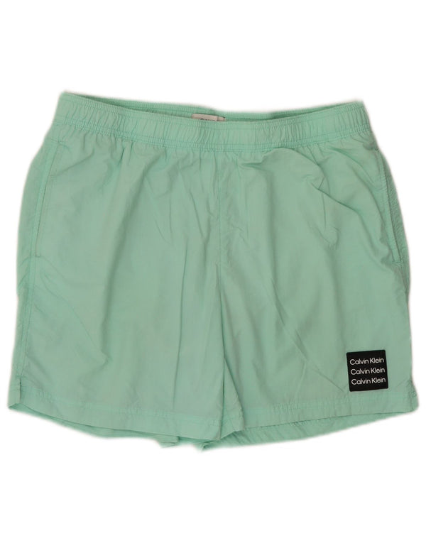 Calvin Klein Short de bain homme grand vert polyamide