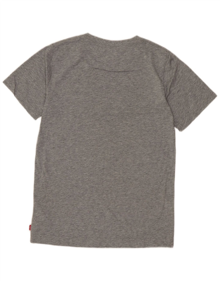Levi's T-Shirt Graphique Garçon 15-16 ans Gris Moucheté Coton