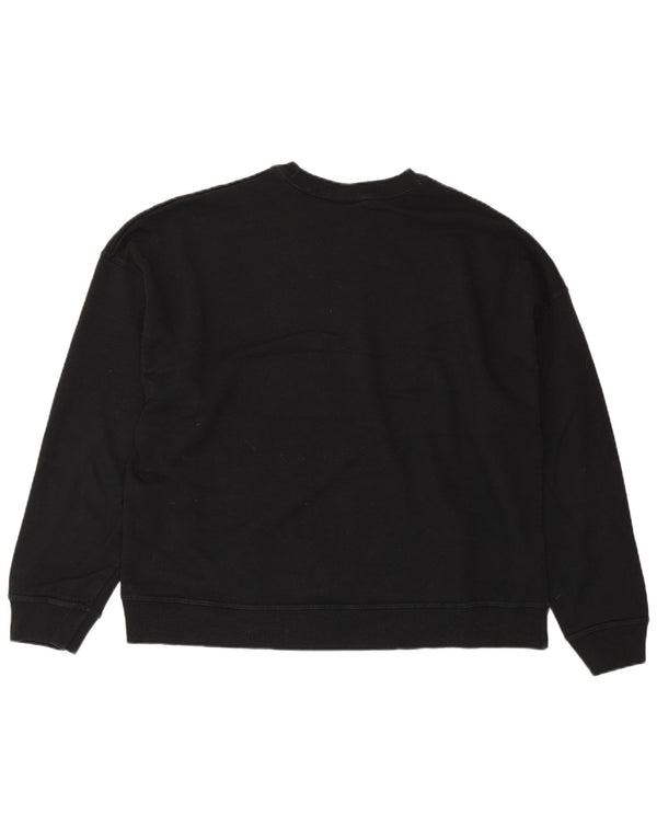 CHAMPION Sweat-shirt surdimensionné graphique pour femme UK 18 XL Noir