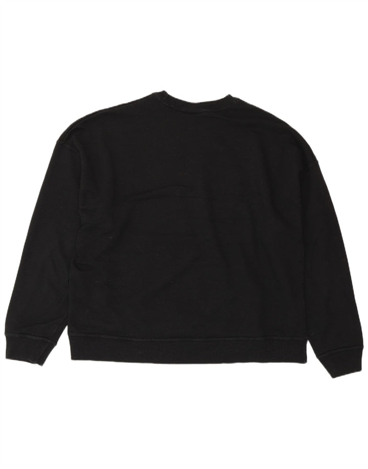 CHAMPION Sweat-shirt surdimensionné graphique pour femme UK 18 XL Noir