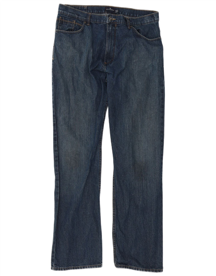 Marks & Spencer Jean droit Blue Harbor homme W36 L33 coton bleu
