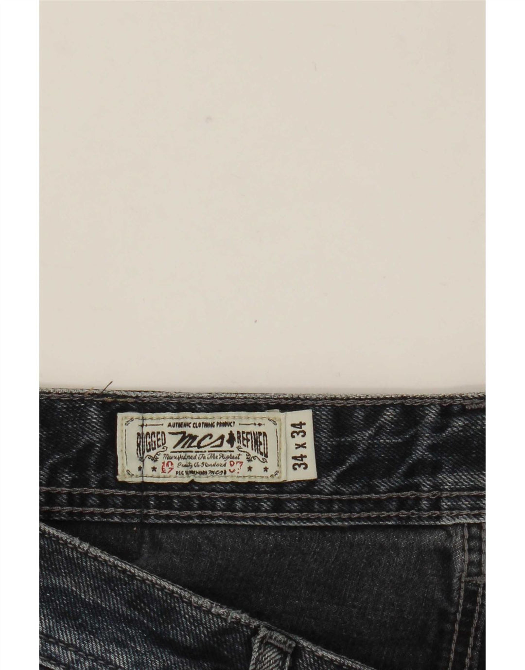 Marlboro Classics Jean Slim Homme W34 L30 Bleu Marine
