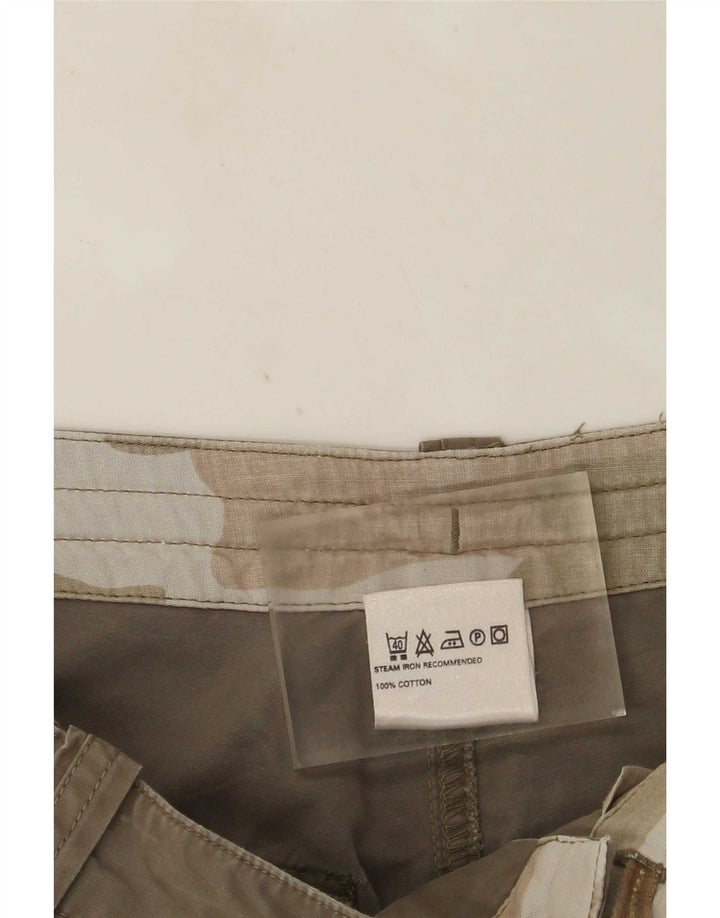 Marks & Spencer Pantalon cargo droit pour homme W34 L31 Coton beige