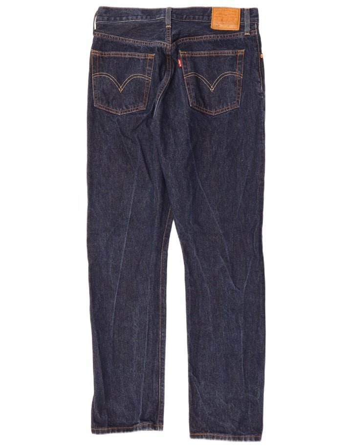 Levi's Jean 501 Straight Homme Bleu Marine W29 L30 Coton