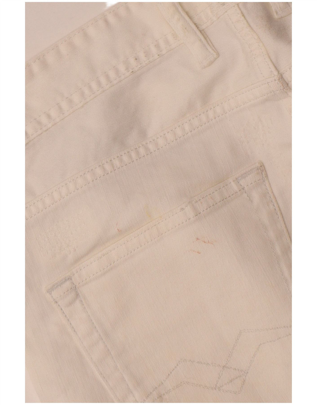 Replay Jean Grover Slim Femme W29 L30 Coton Blanc