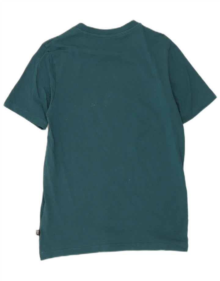 Puma T-Shirt Graphique Homme Petit Vert Coton